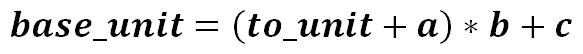 [Converting from to_unit to base_unit]