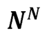 [The eqution N^N]