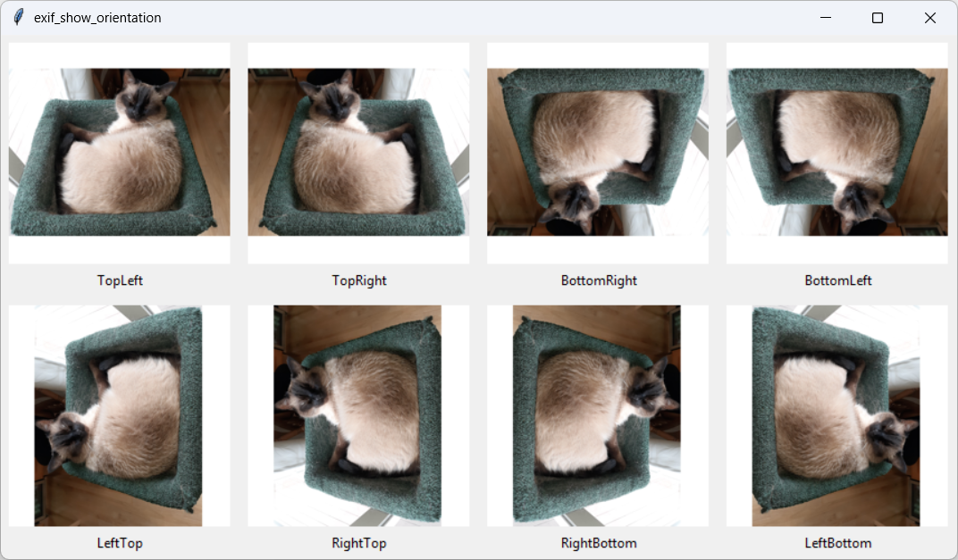 [An image in eight different orientations]