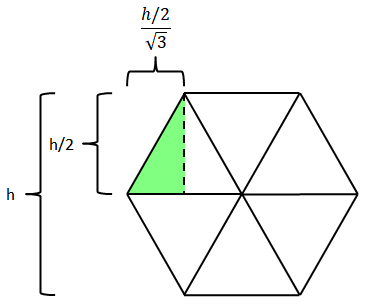 [Calculating a hexagon's width]