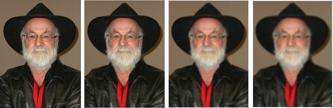 [A picture after blurring with box filters having widths of 3, 5, and 7 in Python]