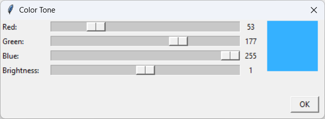 [The color selection dialog]