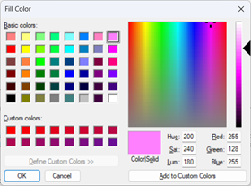 [The tkinter colorchooser dialog]